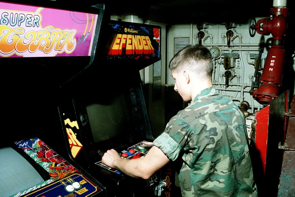 Gra na automacie Defender