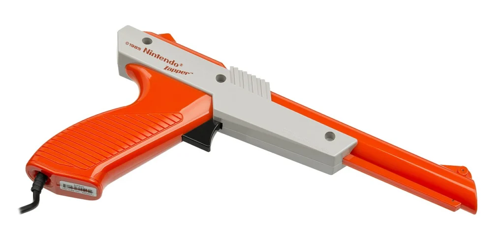Pistolet świetlny Zapper do konsoli NES